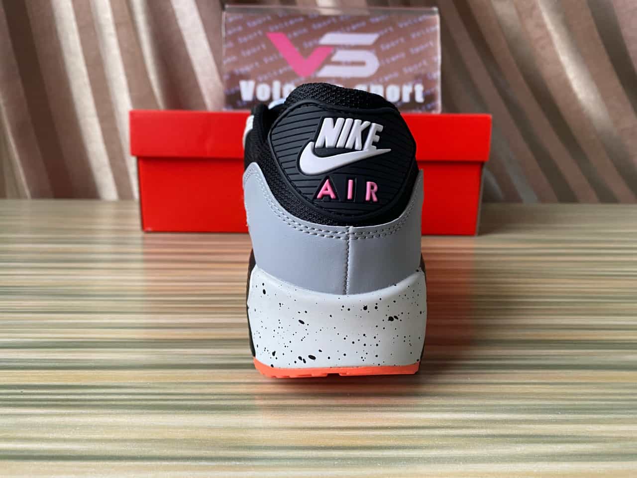 Nike Air Max 90 White Orange Black DC9845-100