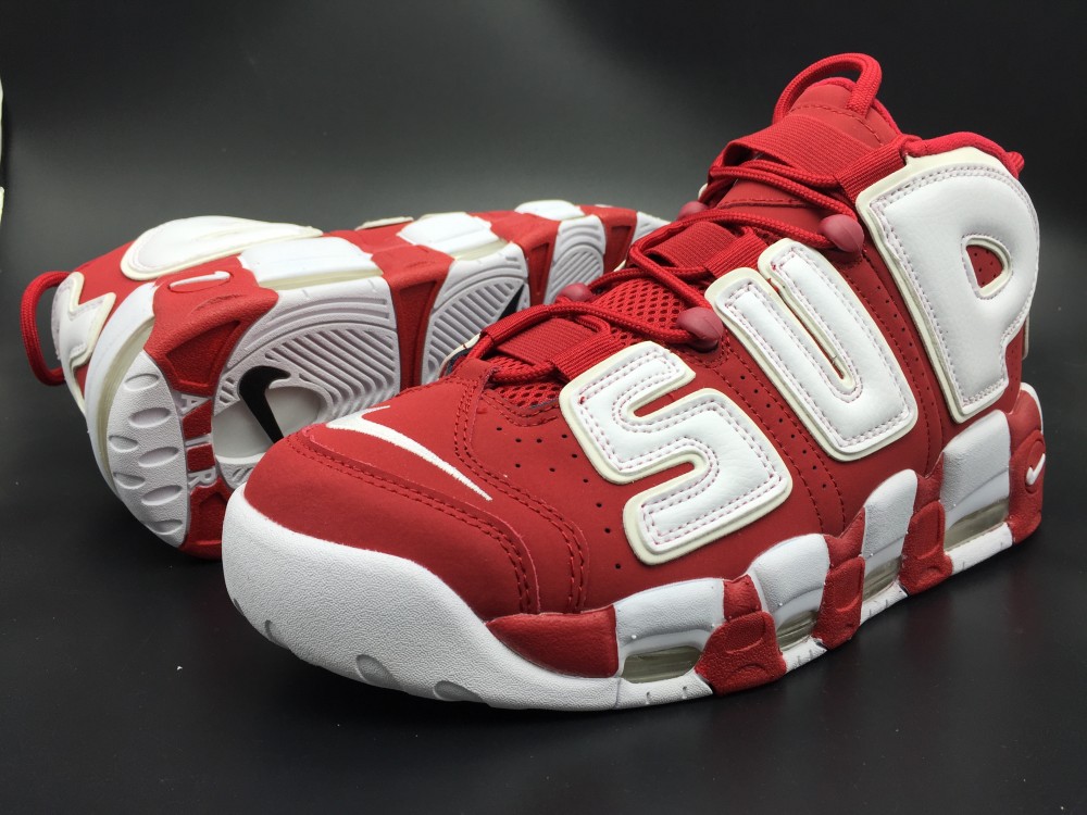 Nike Air More Uptempo Supreme Suptempo Red  902290-600