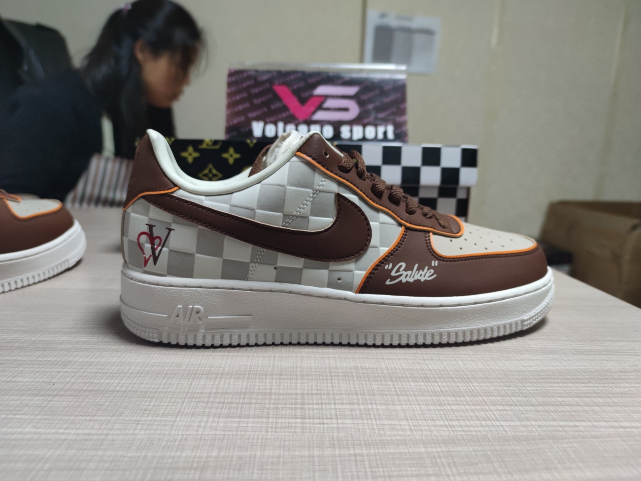 LV x Air force 1 AQ4297 001