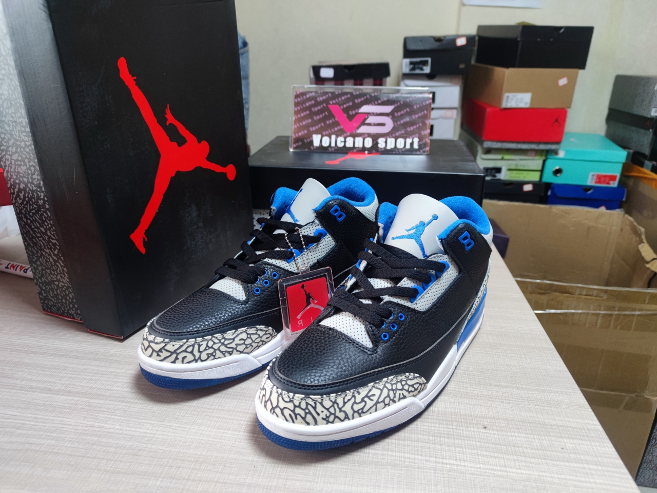Jordan 3 Retro Sport Blue 136064 007