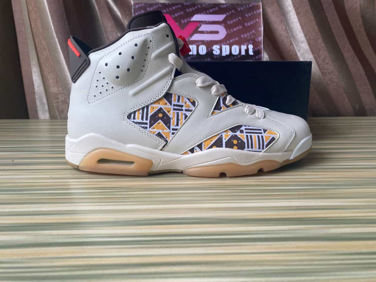 Jordan 6 Retro Quai 54 Sail Brown CZ4152-100