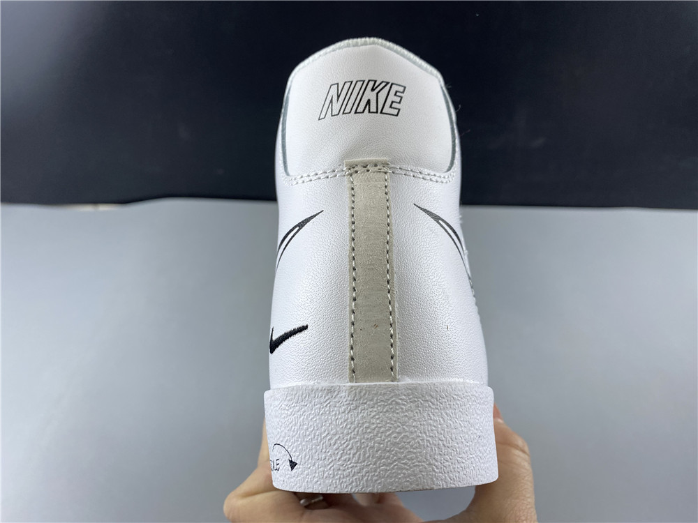 Nike Blazer Mid 77 Sketch White Black CW7580-101