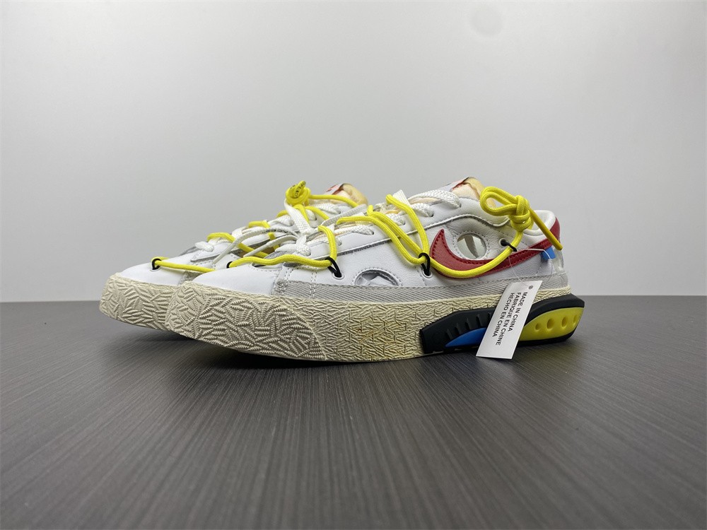 Nike Blazer Low Off-White University Red DH7863-100