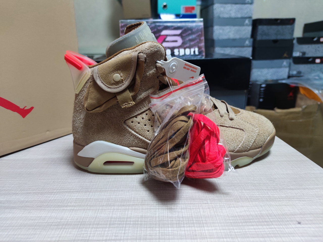 Jordan 6 Retro Travis Scott British Khaki