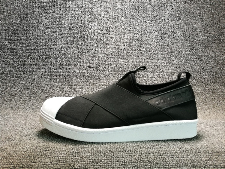 Adidas Superstar Slip-On Core Black Cloud White (Women's) S81337