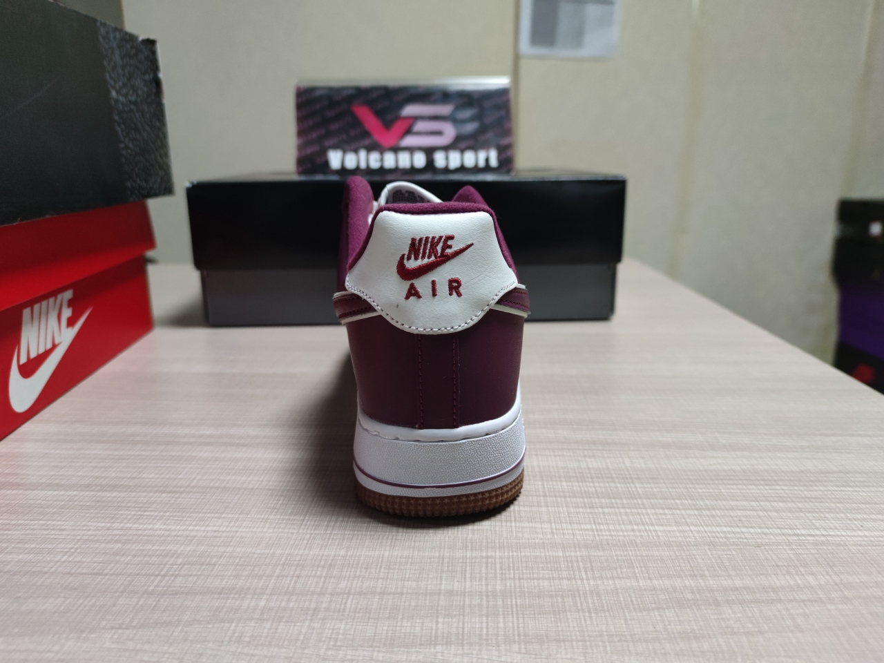 Air Force 1 Low College Pack Night Maroon DQ7659 102