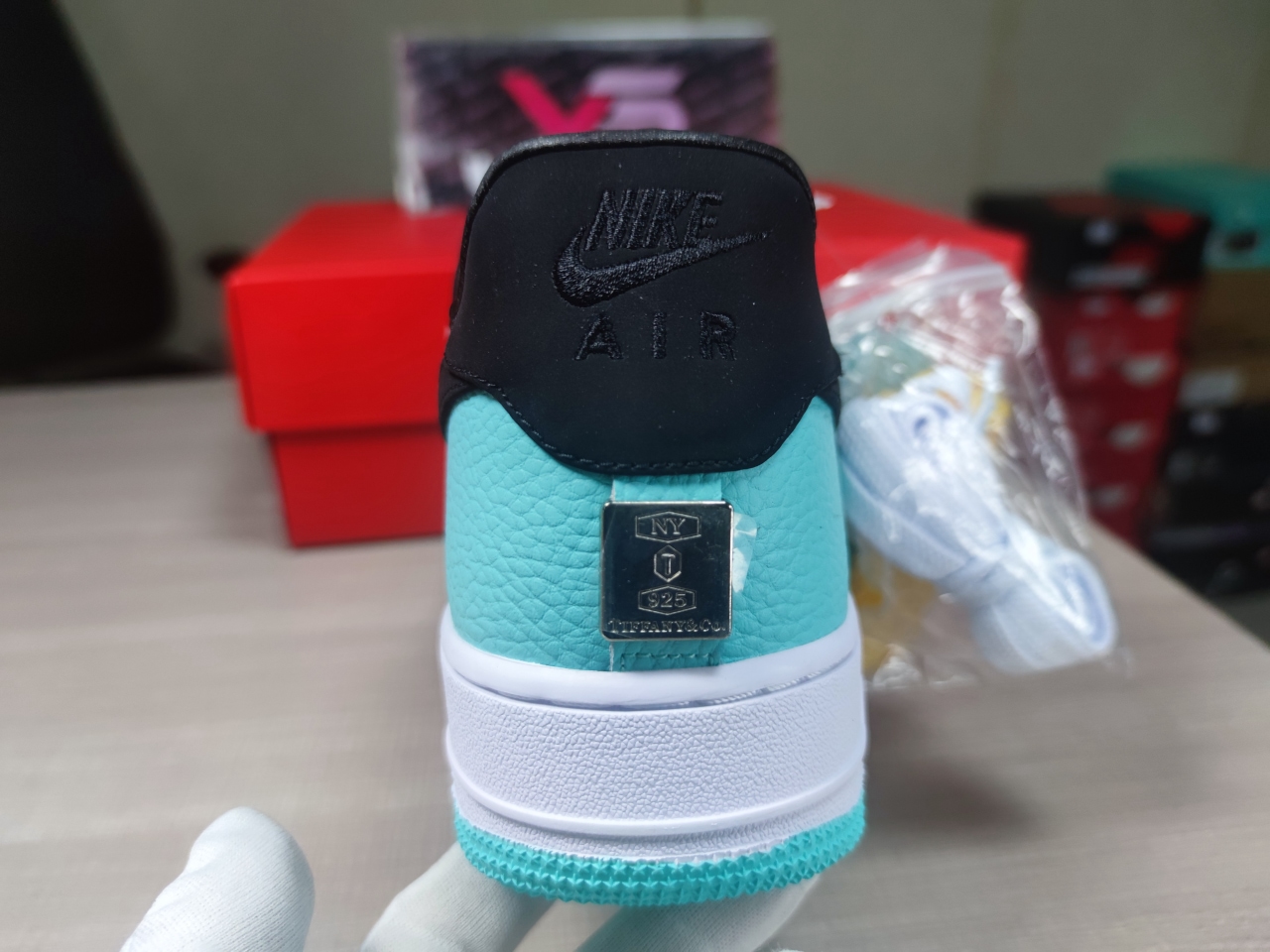 Tiffany X Air Force 1 Green