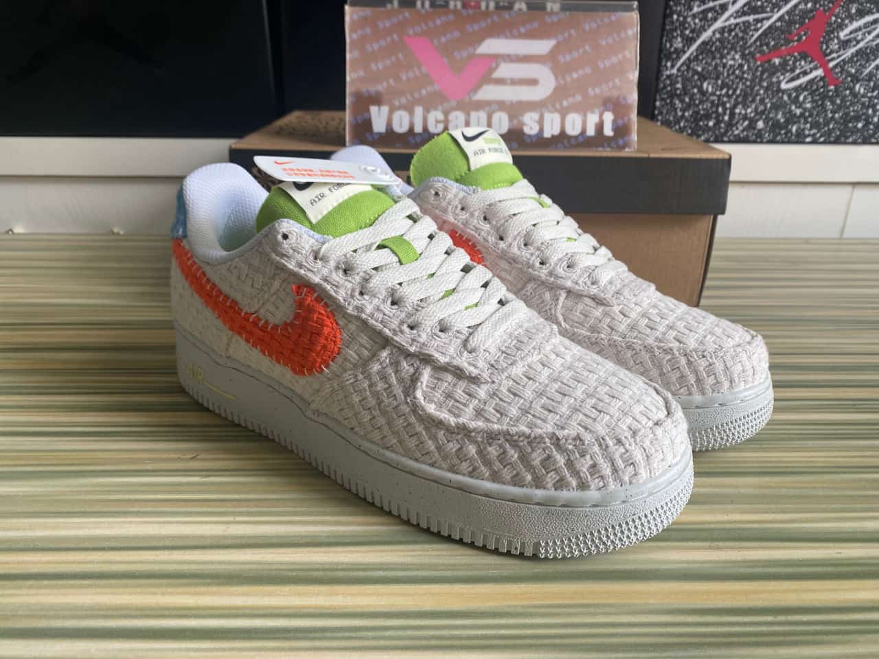 Air Force 1 Low Next Nature Team Orange Sail DV2112-001