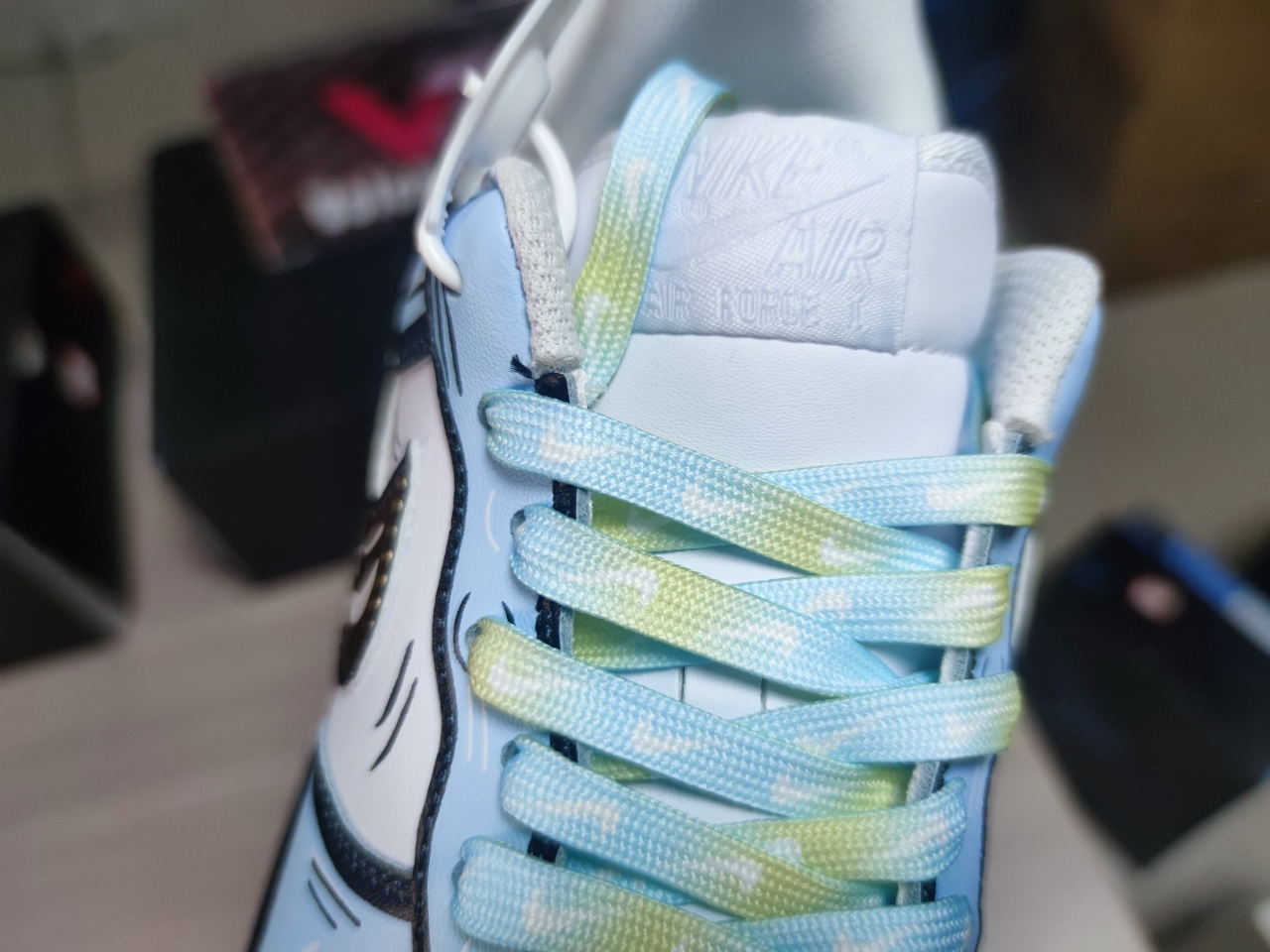 Air Force 1 '07 Blue/White/Gold CW2288 212