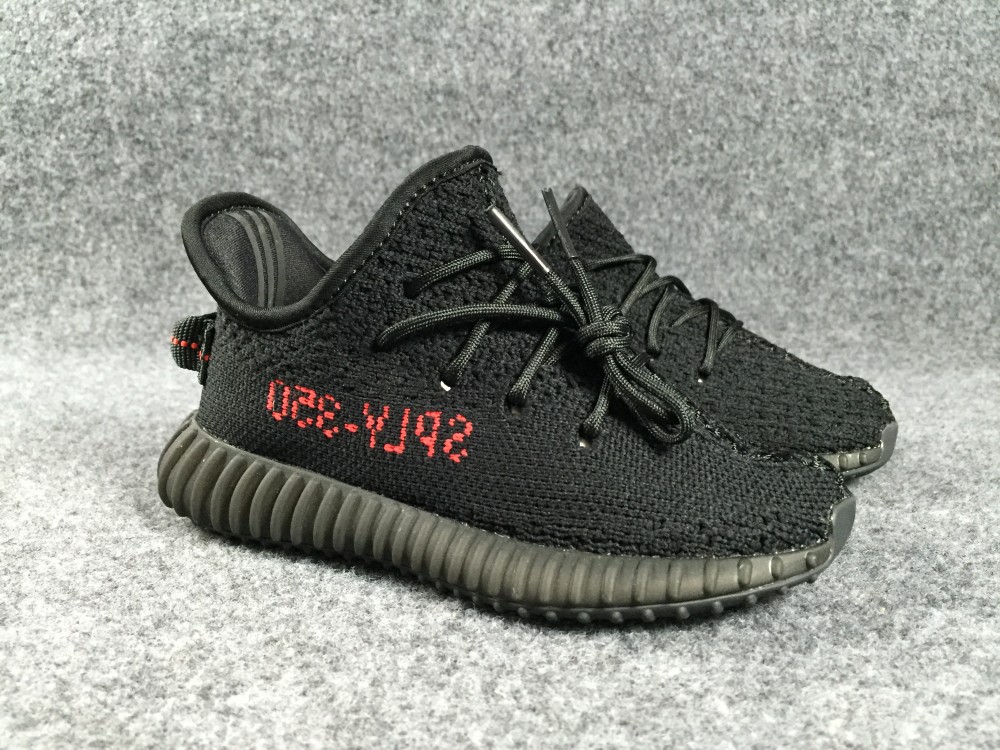 Yeezy Boost 350 V2 Black Red (Infants)