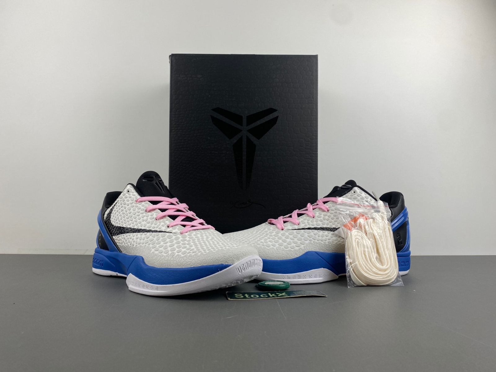 Nike Kobe 6 White Black Blue CW2190-206