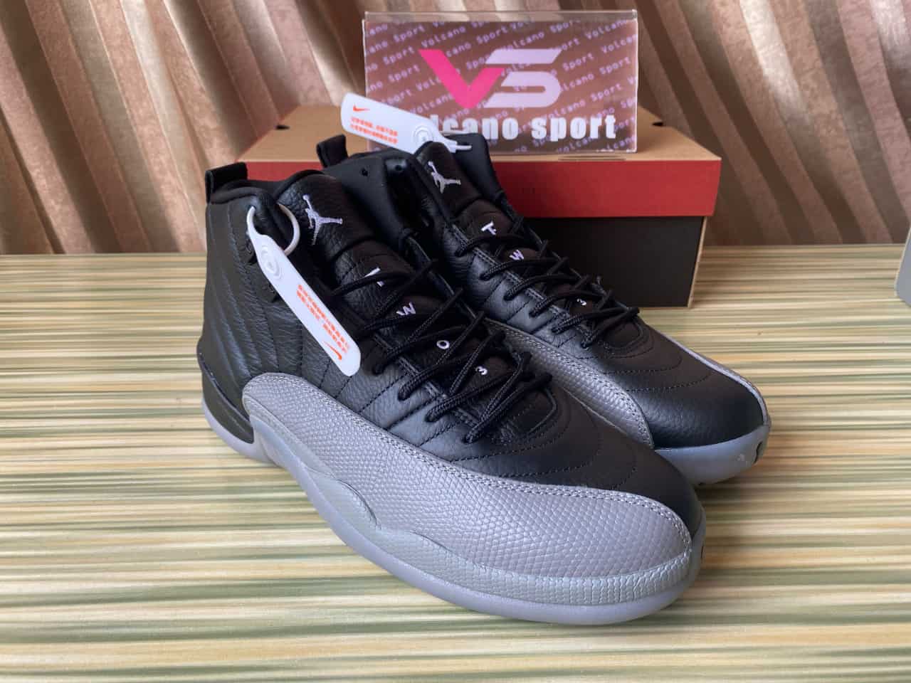 Jordan 12 Retro Black Gray CT8013-019