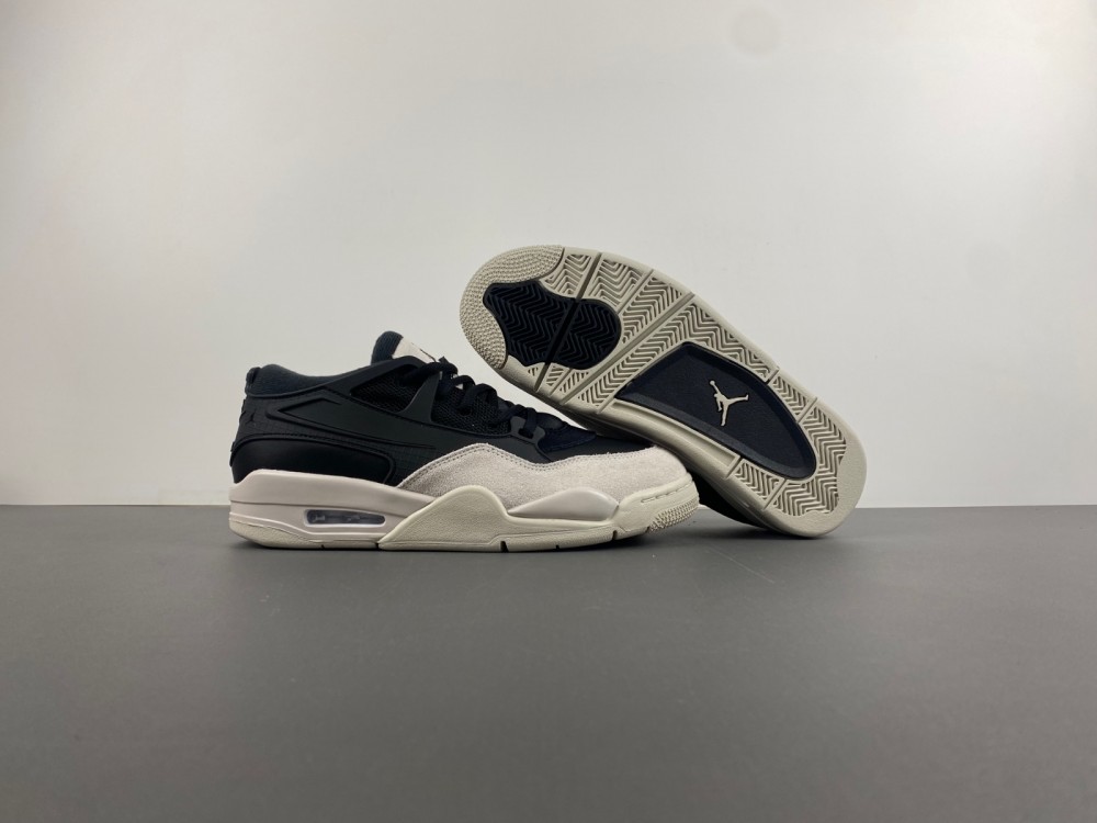Air Jordan 4 RM “Black/Light Bone” FQ7939-001