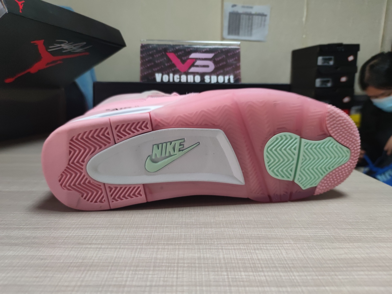 Jordan 4 Retro SP x Off white pink CV9388 600