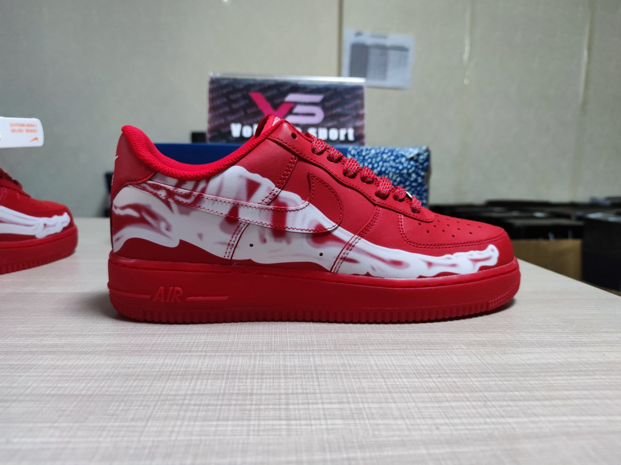 AIR FORCE 1 '07 SKELETON QS CU8067 600