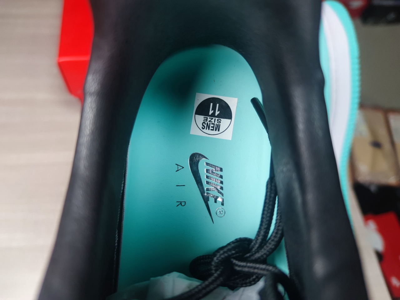 Tiffany X Air Force 1 Green