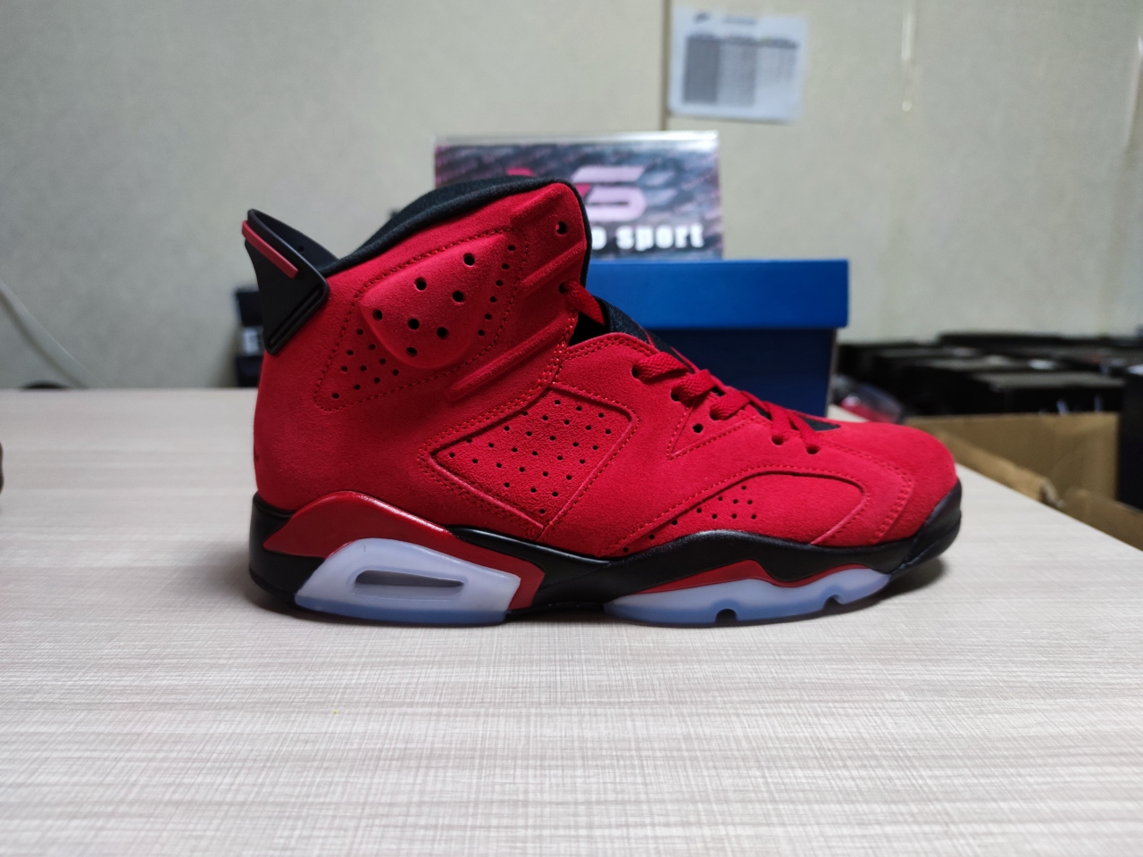 Air Jordan 6 Retro toro red CT8529 600
