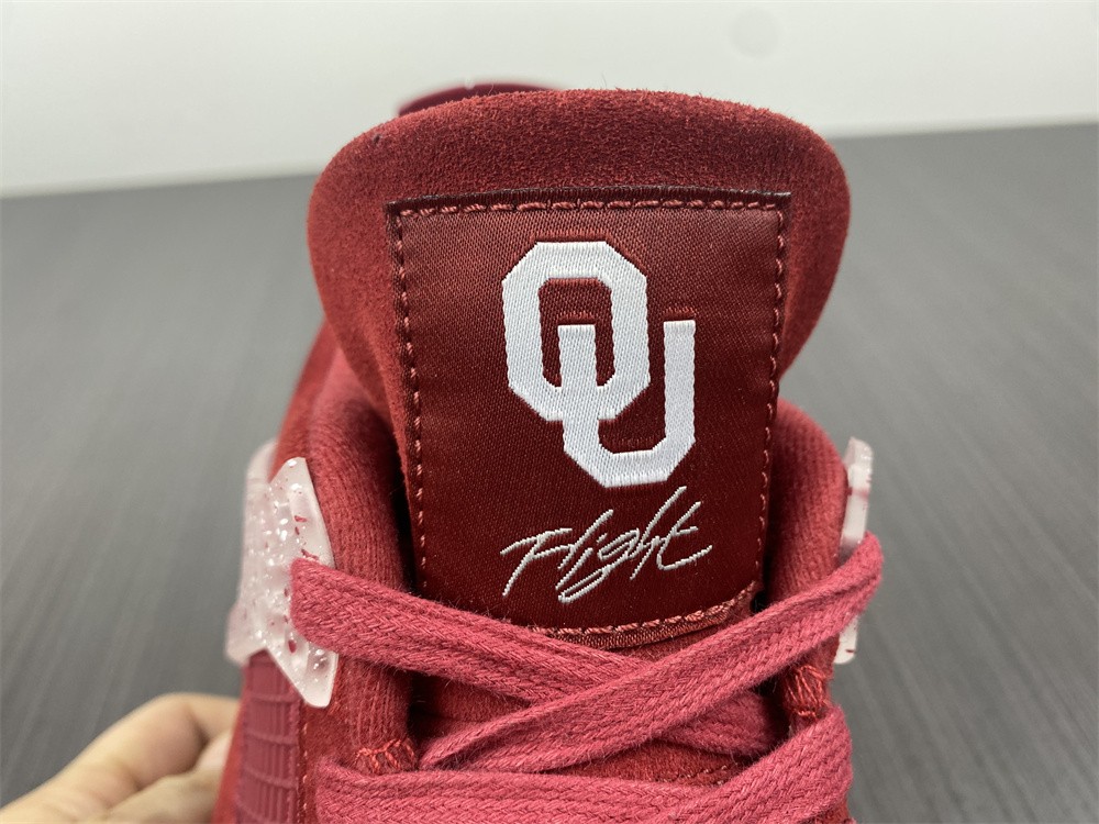 Air Jordans 4 Retro Oklahoma Sooners  AJ4-904282