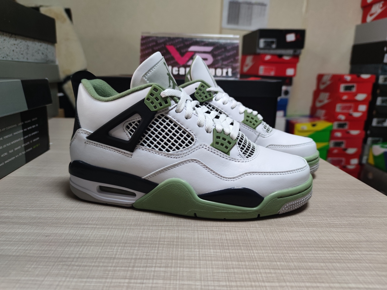 Jordan 4 Retro Seafoam AQ9129 103