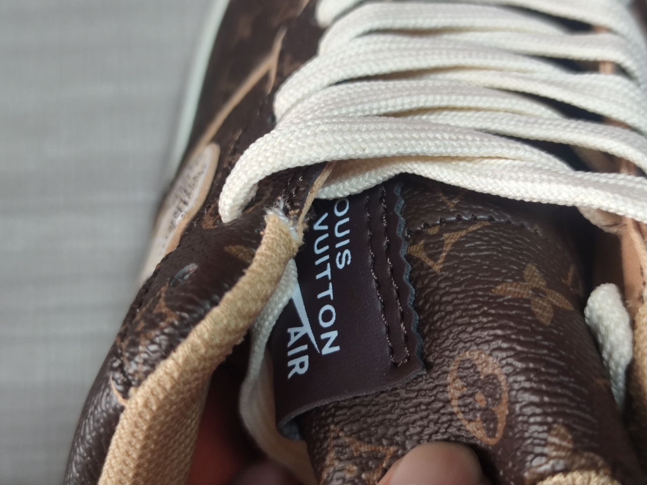 Air Force 1 Low Louis Vuitton Monogram Brown Damier Azur