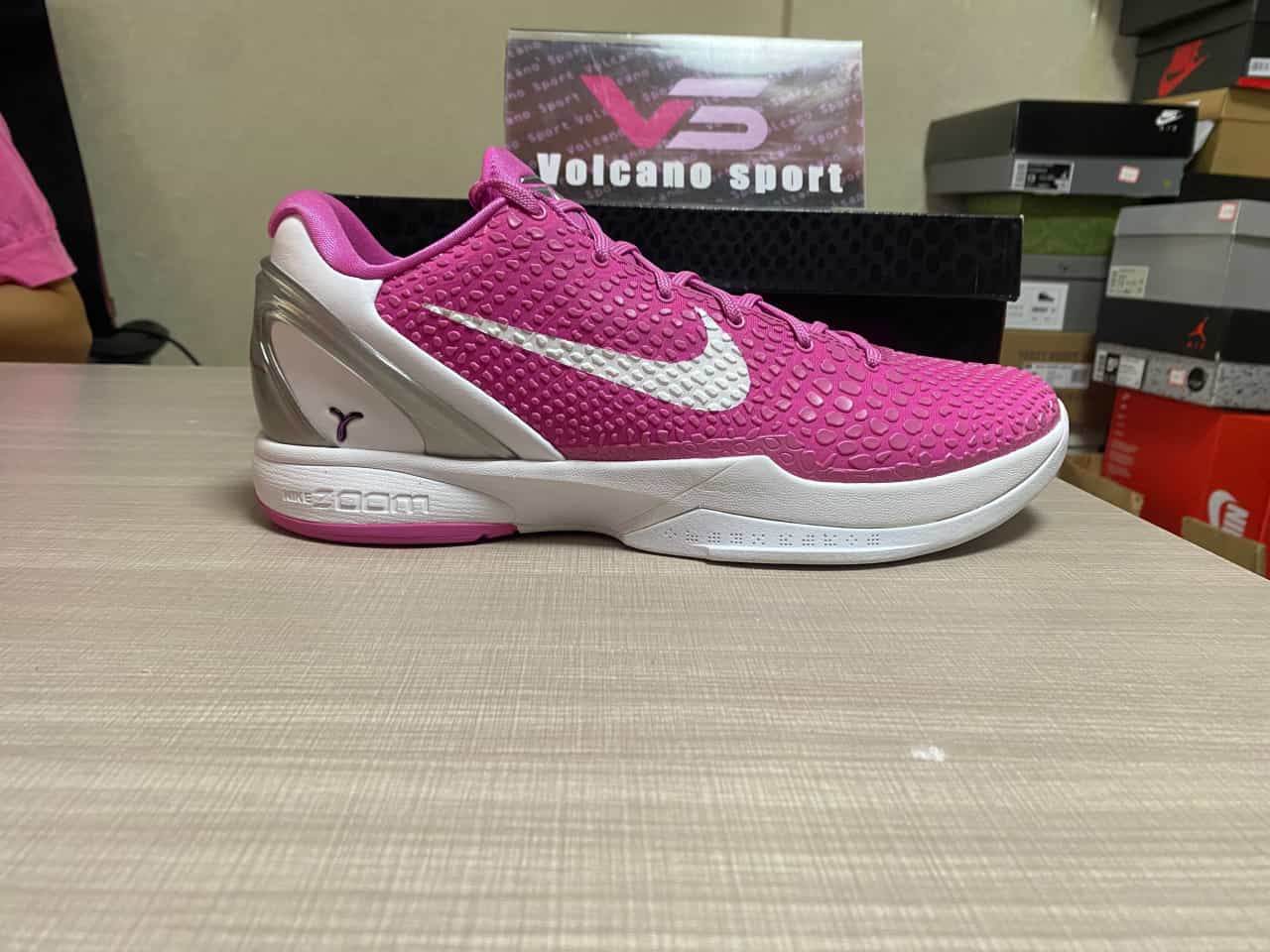 Nike Kobe 6 Kay Yow Think Pink 429659-601