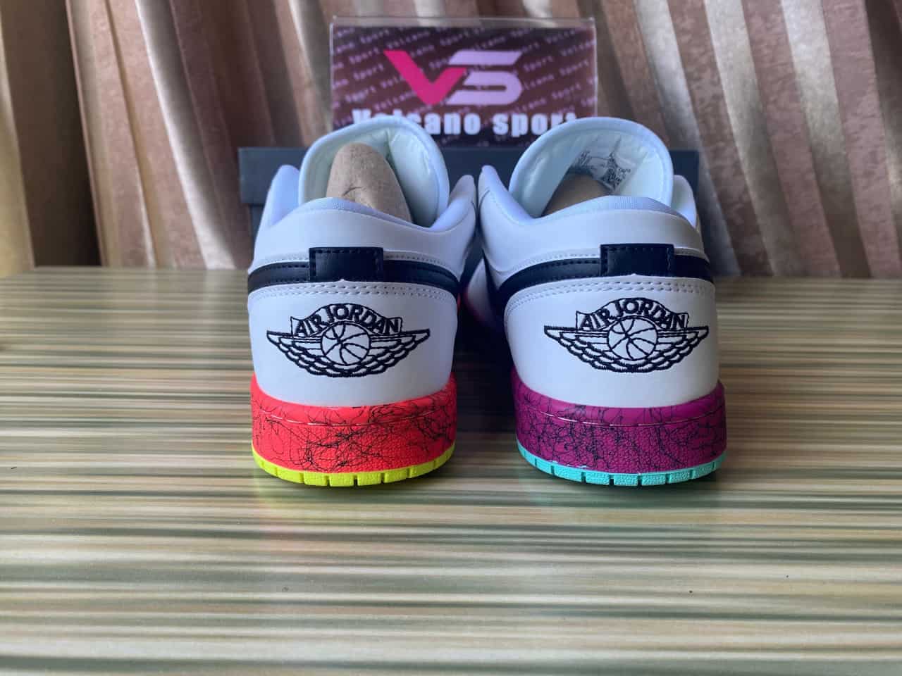 Jordan 1 Low Multi-Color Midsoles White CV9548-100