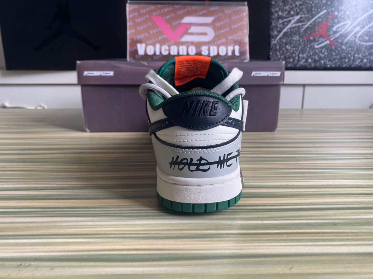 Nike Dunk Low ‘Hold Me Tight’ White Black Green DD1391-300