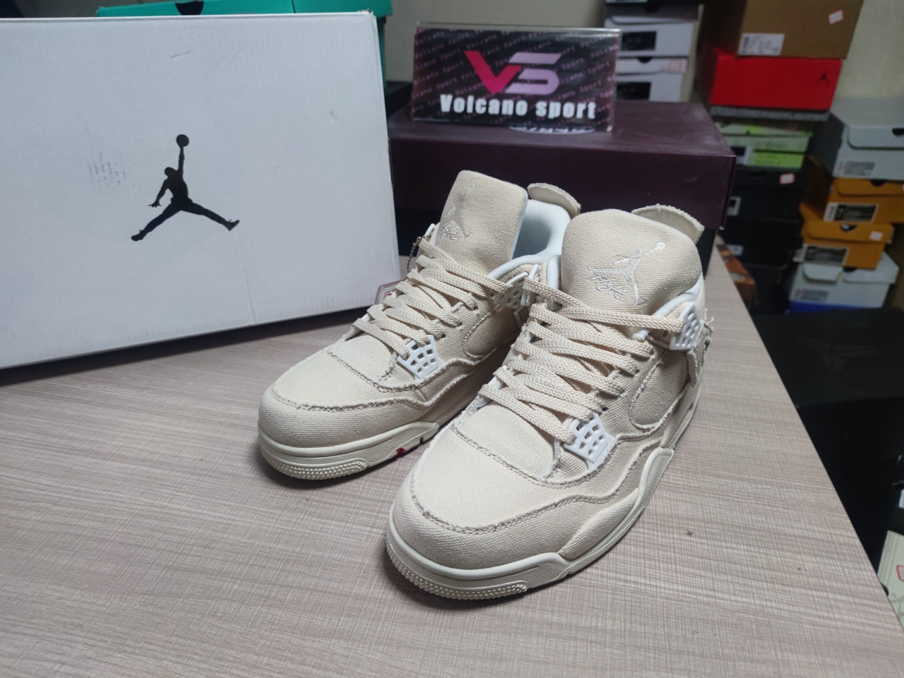 Jordan 4 Retro Blank Canvas
