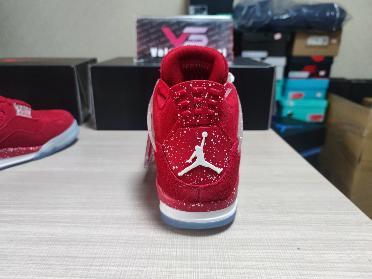Air Jordan 4 Retro Claret Red/White