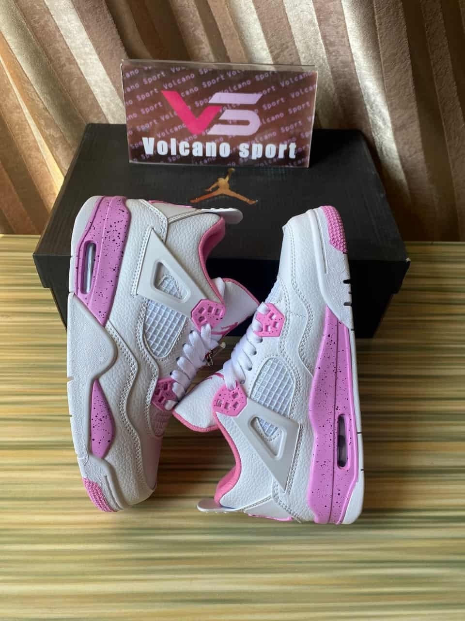 Jordan 4 Retro Pink & White CT8527-116