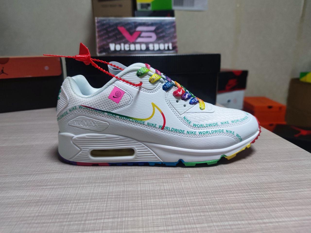 AIR MAX 90 White Seven colours 309698 006