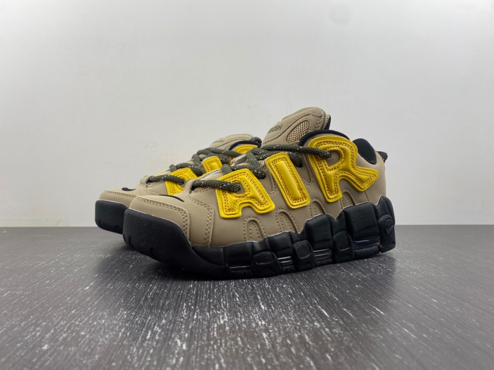 Nike Air More Uptempo Low AMBUSH Vivid Sulfur Limestone FB1299-200