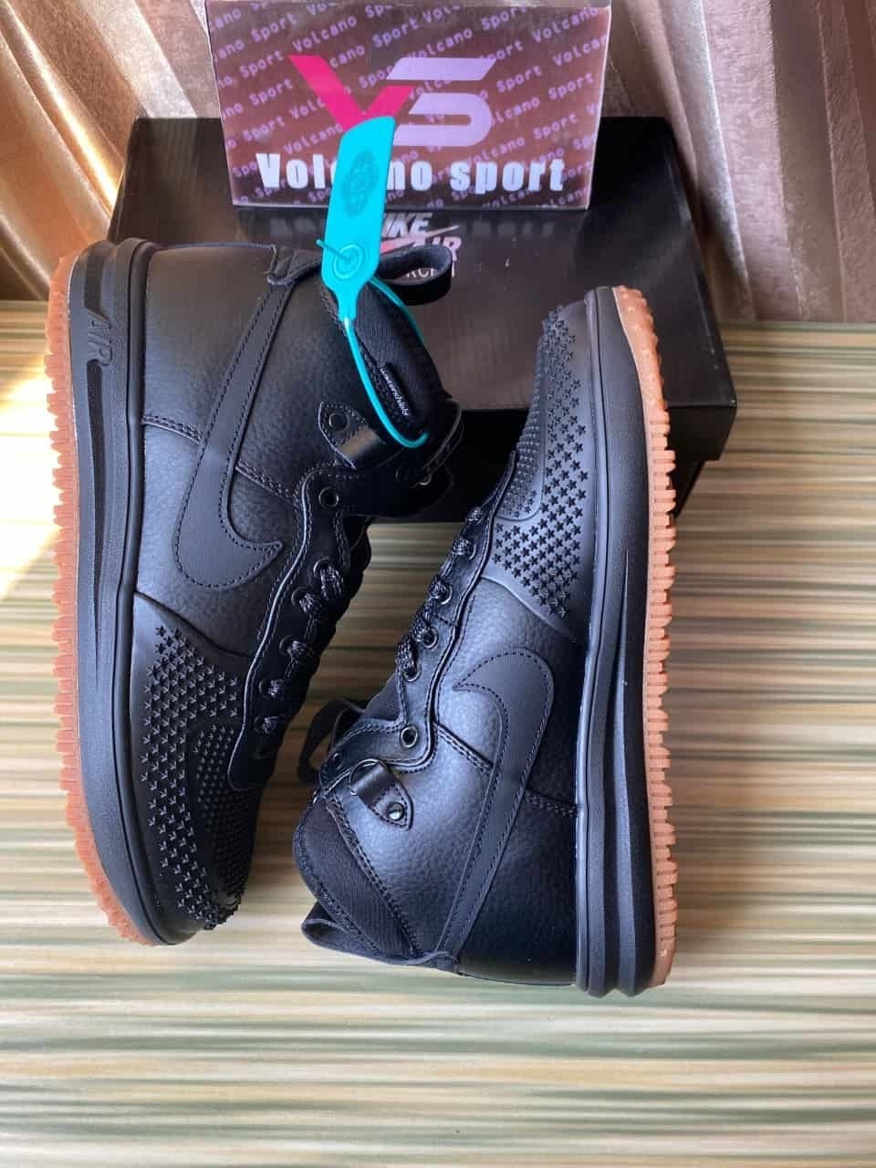 Nike Lunar Force 1 Duckboot Black Gum 805899-003