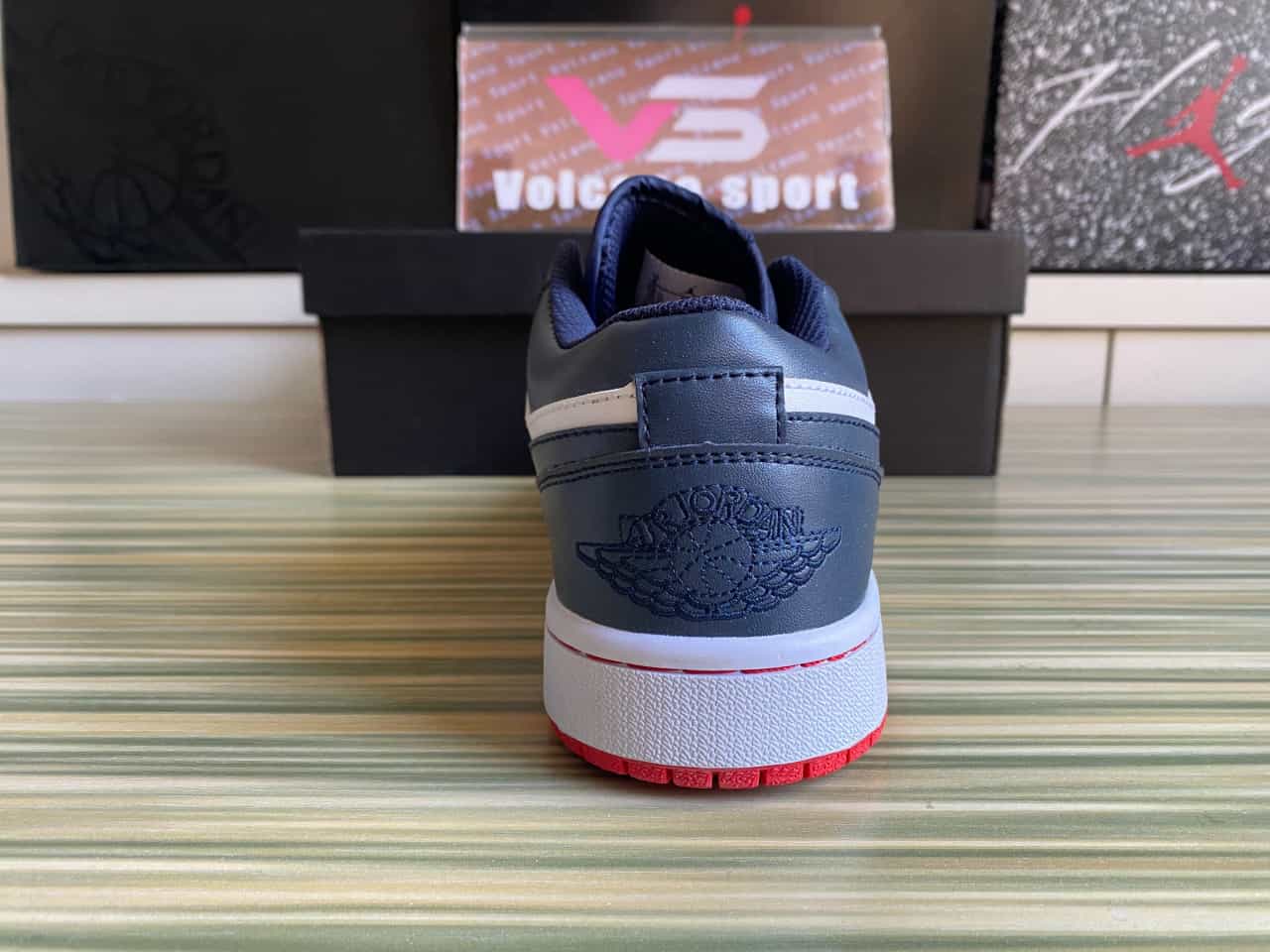 Air Jordan 1 Retro Low 'Obsidian Ember Glow' 553558-481