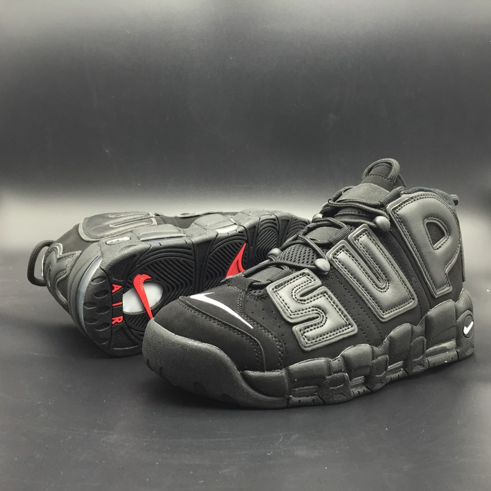 Nike Air More Uptempo Supreme Suptempo Black  902290-001