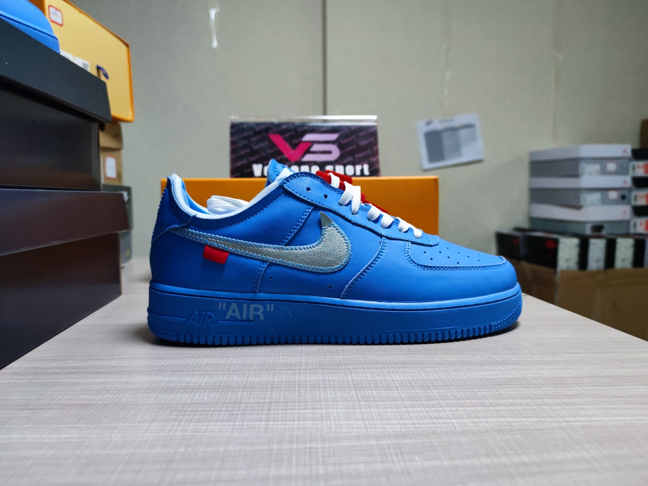 Air Force 1 Low Off-White MCA University Blue CI1173 400