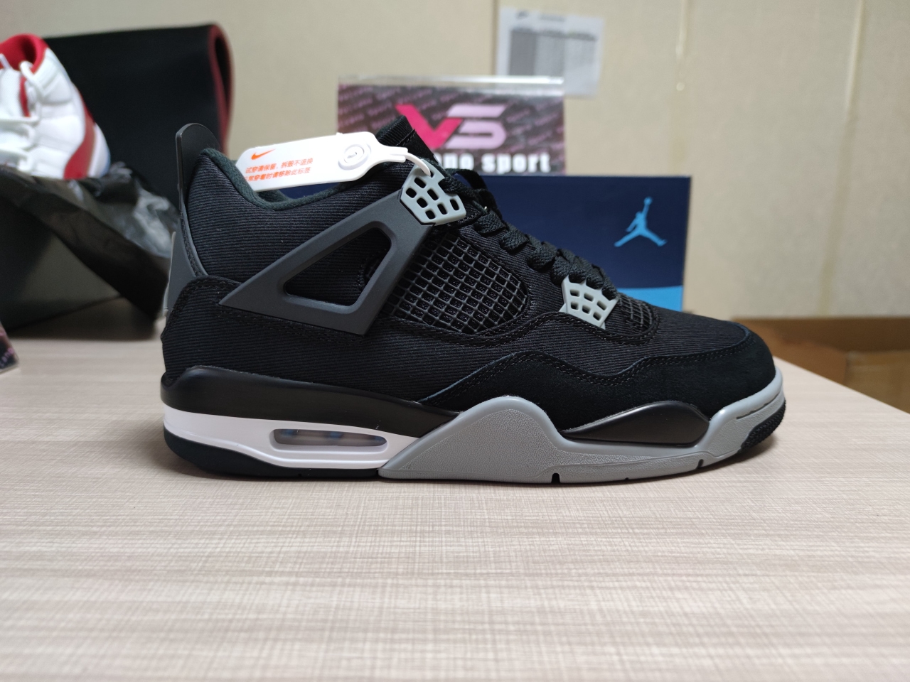 Jordan 4 “Black Canvas”DH7138-006