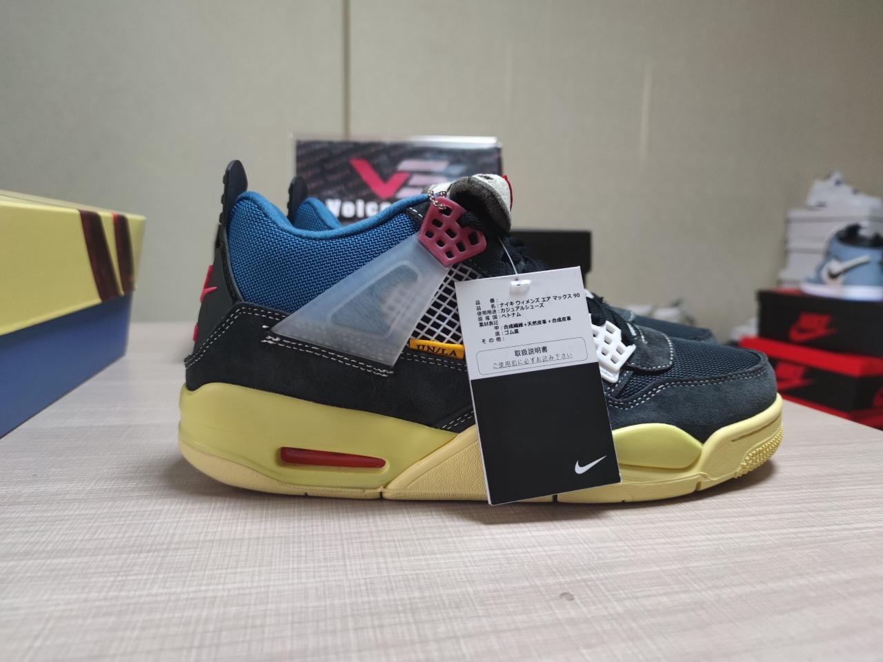 Union LA x Jordan 4 Retro SP ＂Off Noir＂ DC9533-001