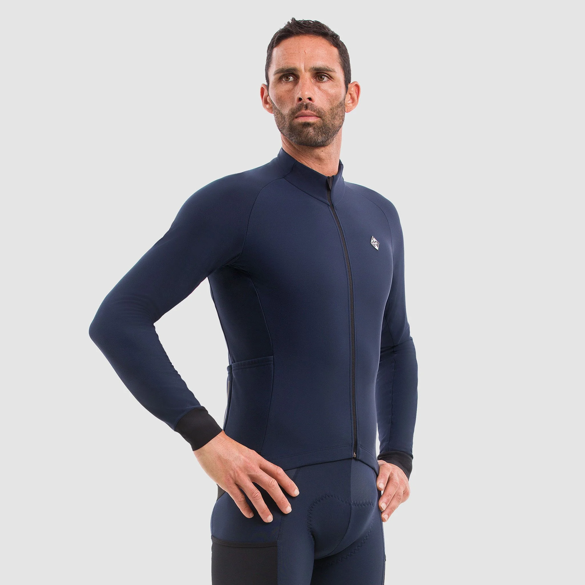 EKOI GRAVEL MARINE BLUE UNISEX WINTER JERSEY