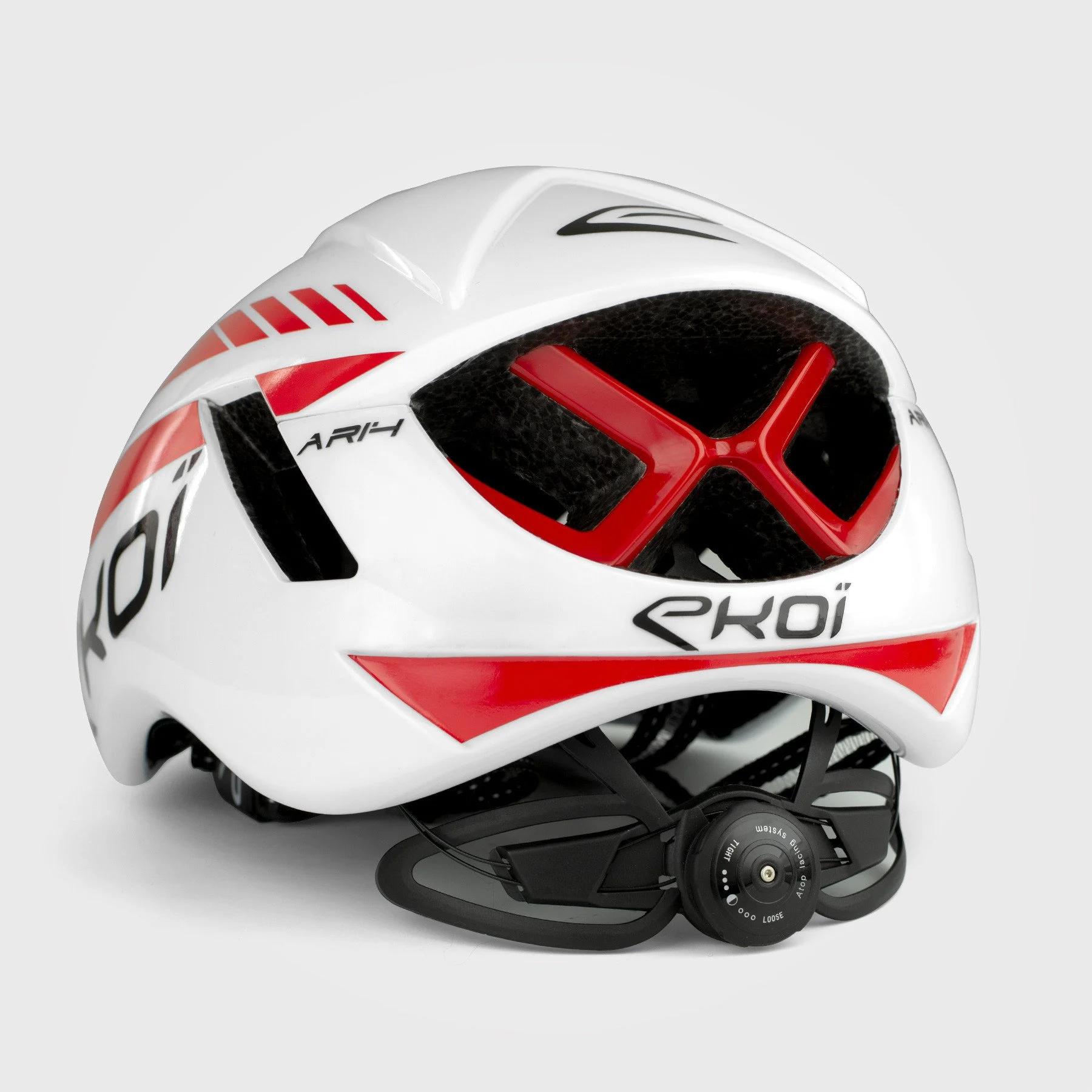 Helmet EKOI AR14 ATOP White Red