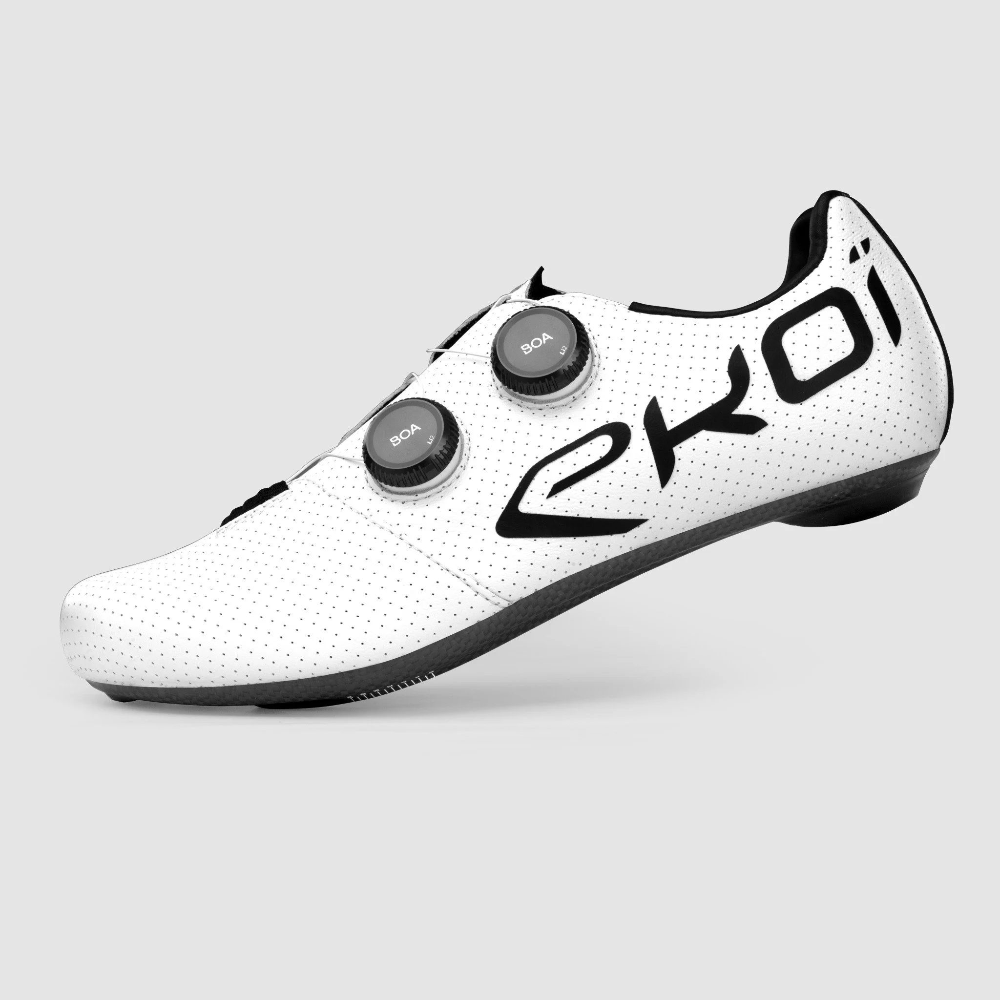 EKOI Racing C12 Pro Team road cycling shoes White