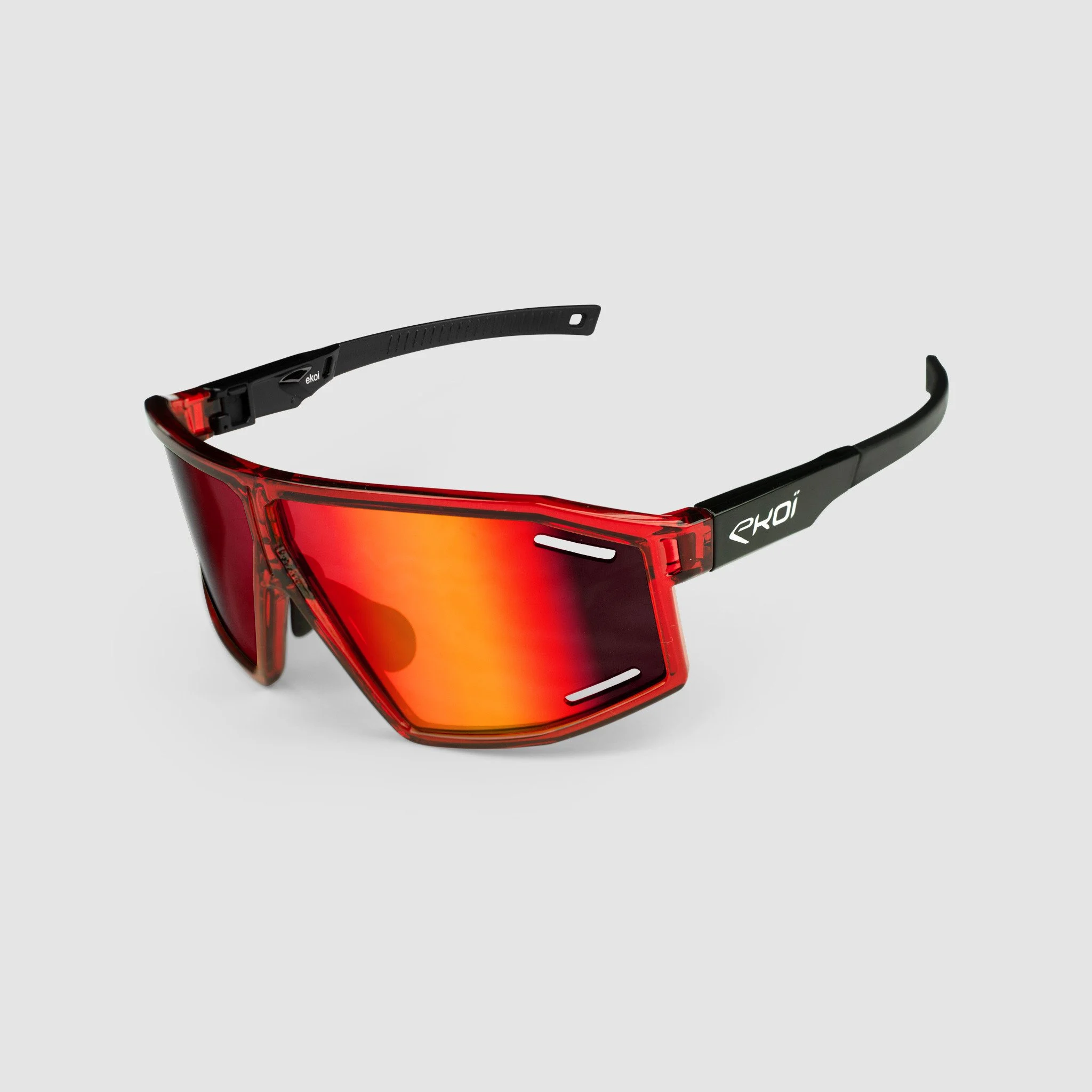 Glasses STAR TRANSLUCIDE RED