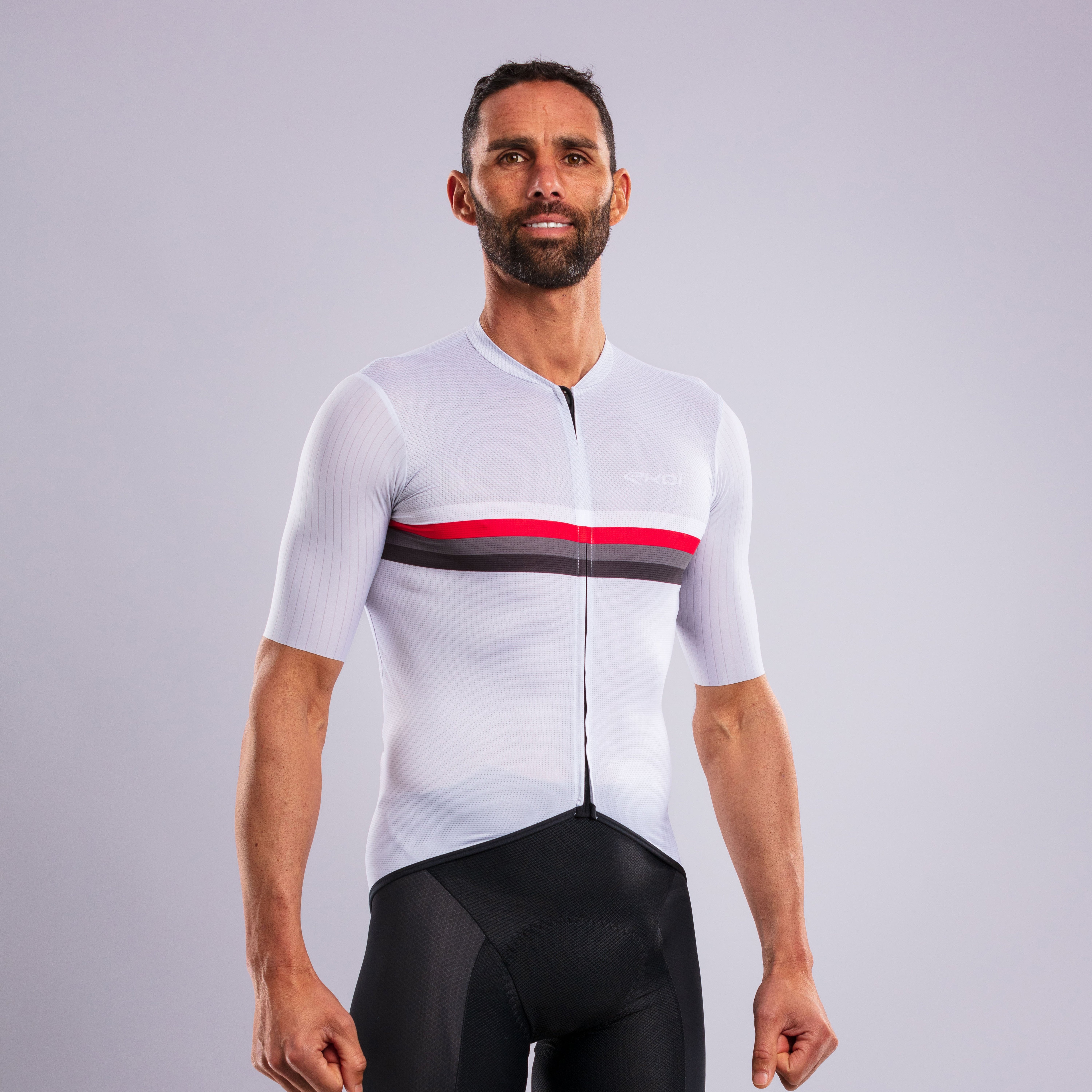 EKOI ROAD LINES Jersey Pearl grey