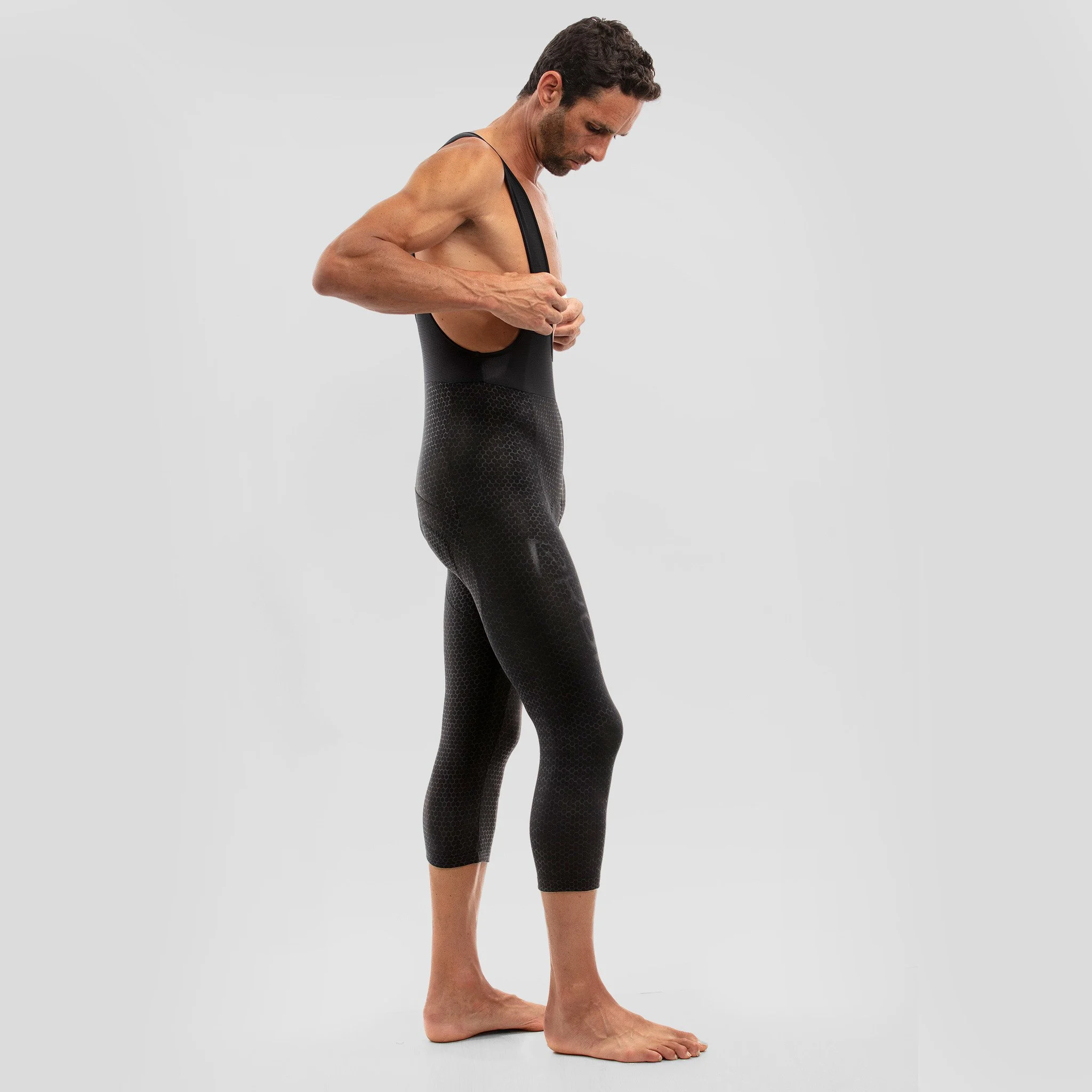 BIBKNICKS EKOI PERF HEXA 3D GEL BLACK