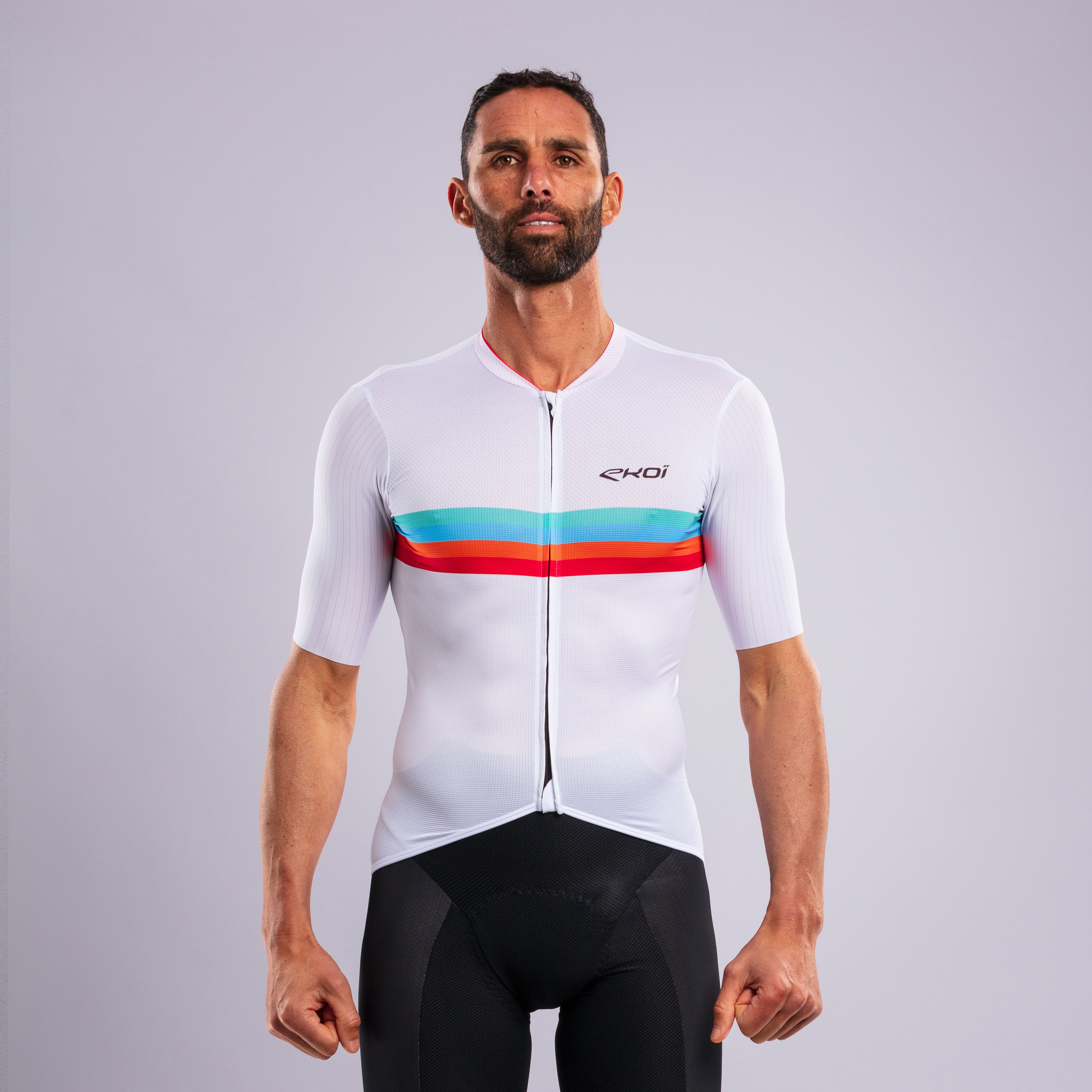 EKOI ROAD LINES Jersey White