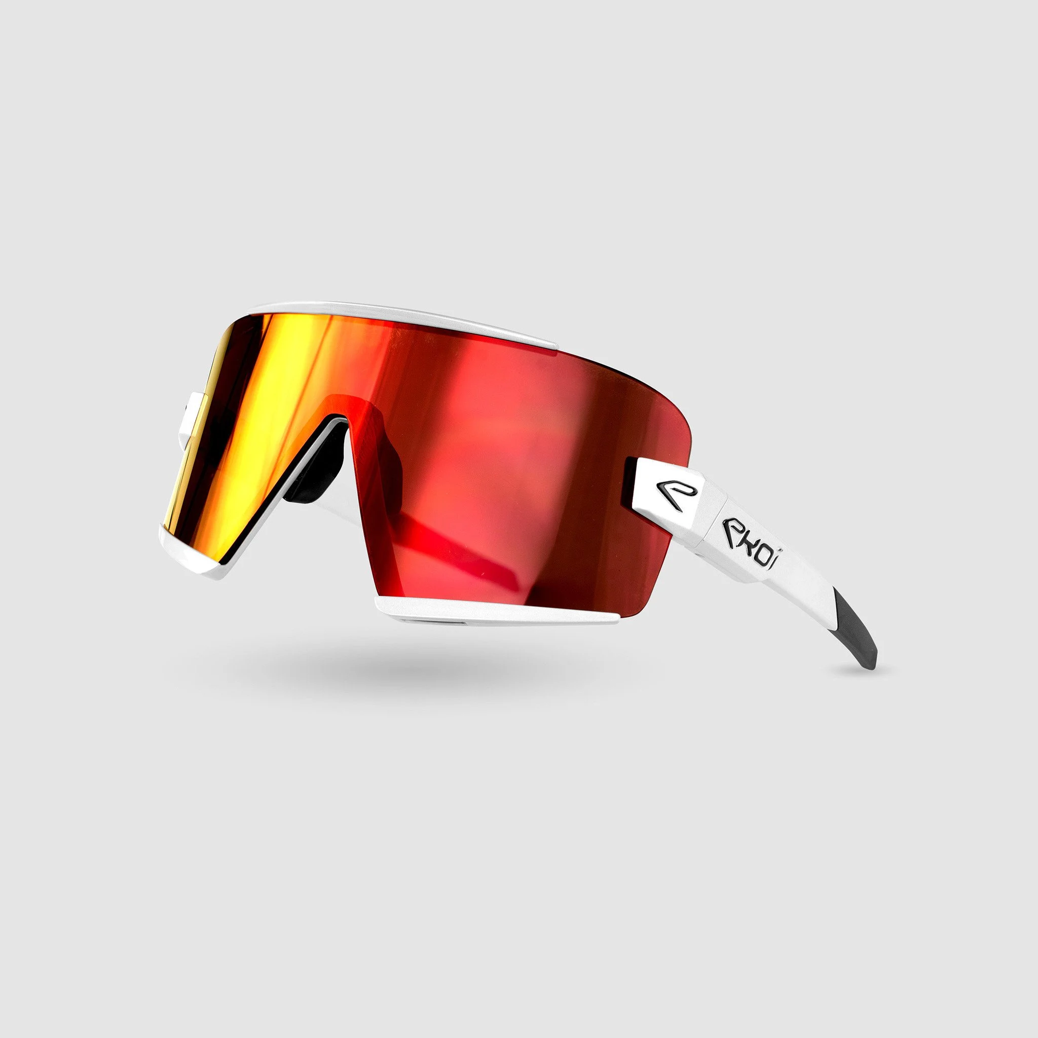 Glasses EKOI OTTIMO White Revo Red Cat3