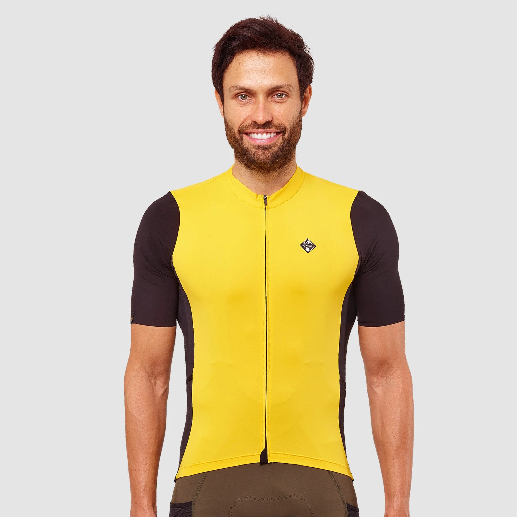 Unisex Jersey EKOI GRAVEL PERFORMANCE Yellow