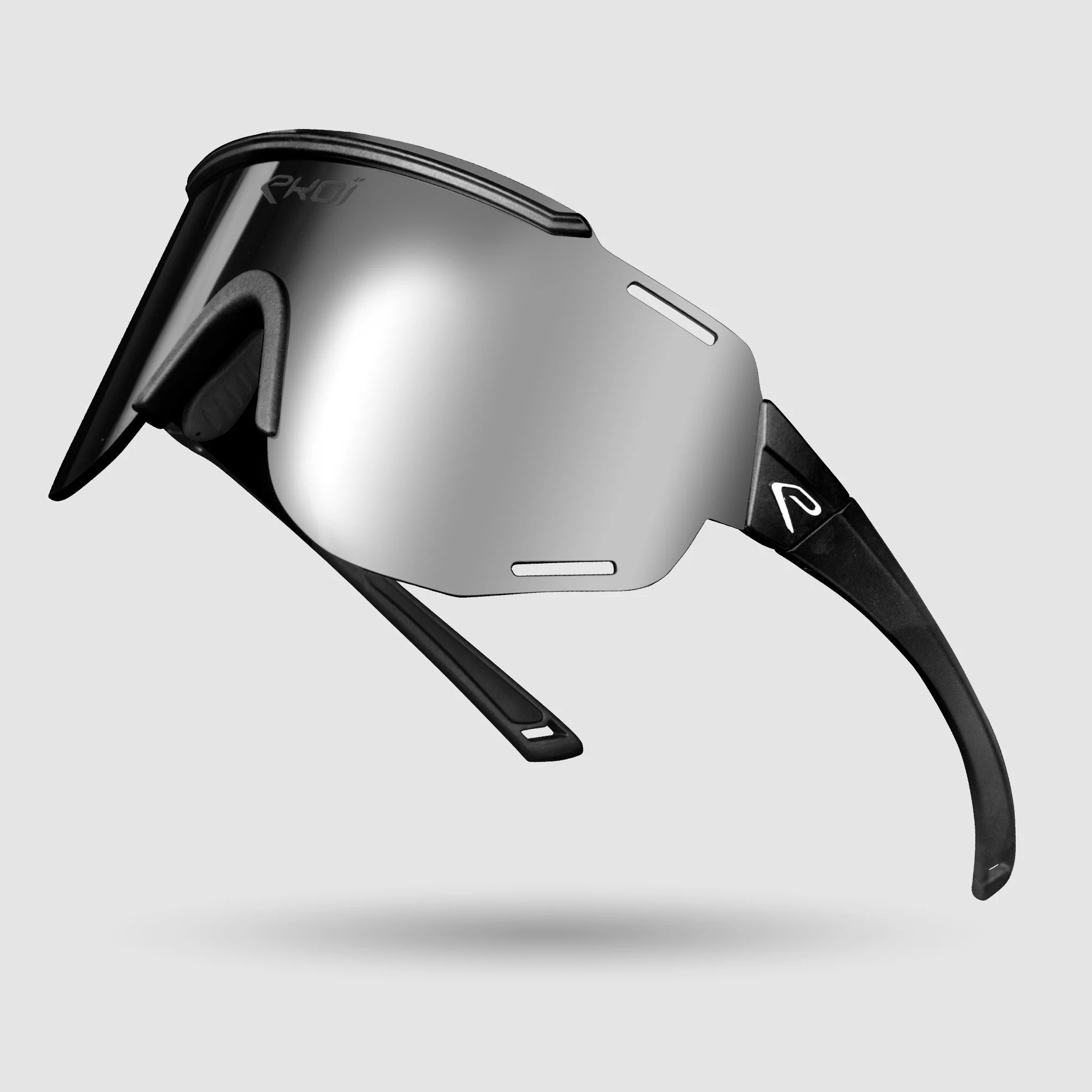 Lunettes EKOI Racing CARBON28 Noir Mirror Cat3