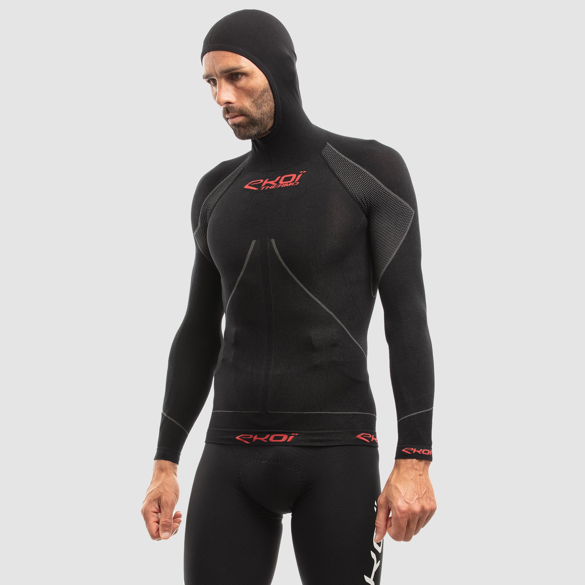 EKOI THERMO EVO Hood Base Layer 2021 Black