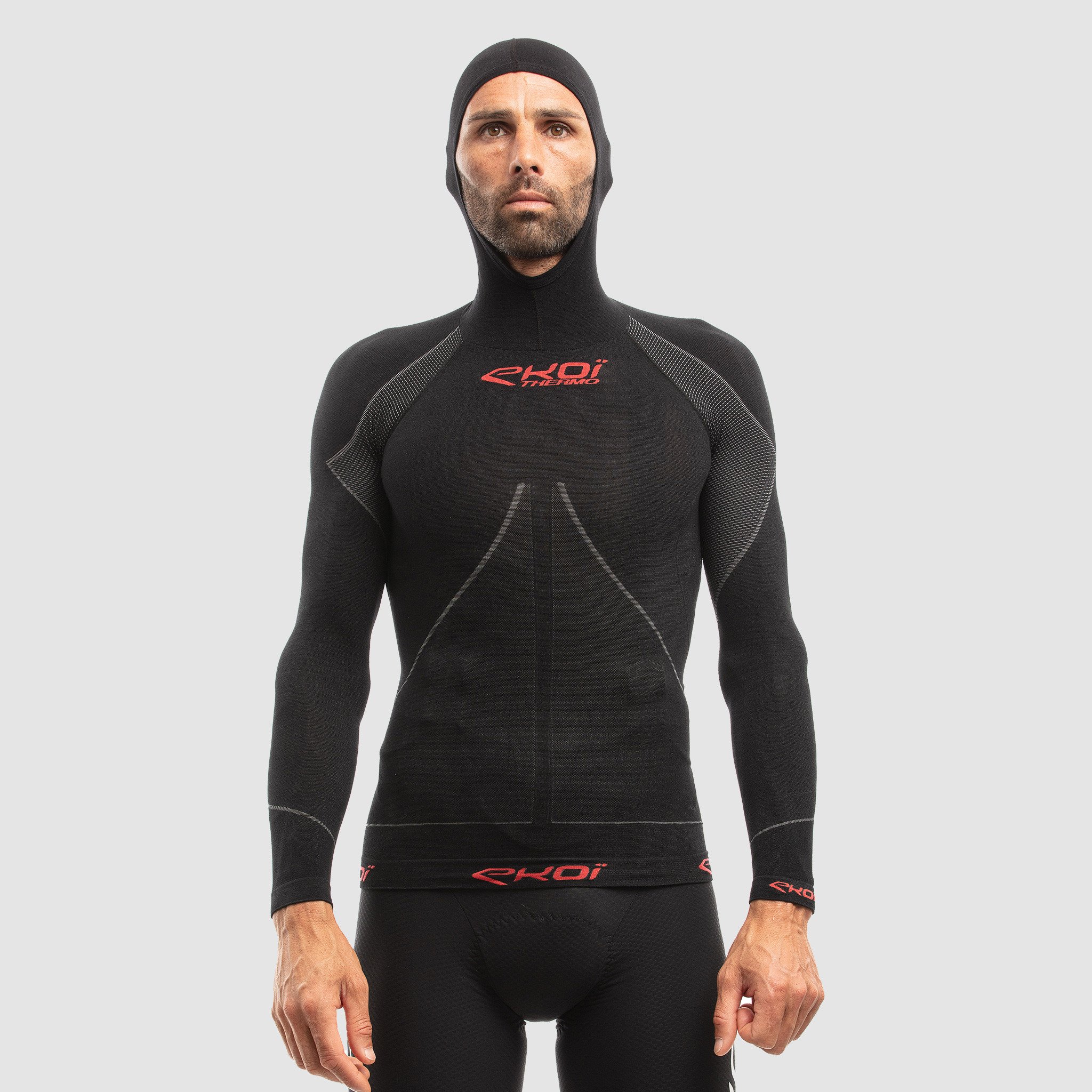 EKOI THERMO EVO Hood Base Layer 2021 Black